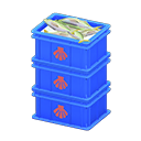 Stacked Fish Containers Animal Crossing New Horizons | ACNH Critter - ACNHMALL
