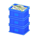 Stacked Fish Containers Animal Crossing New Horizons | ACNH Critter - ACNHMALL