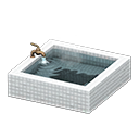 Square Bathtub Animal Crossing New Horizons | ACNH Critter - ACNHMALL