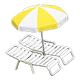 White x Yellow & white White x Yellow & white