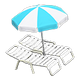 White x Aqua & white White x Aqua & white