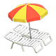 White x Red & yellow