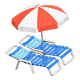 Blue x Red & white Blue x Red & white