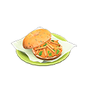 Carrot Bagel Sandwich Animal Crossing New Horizons | ACNH Critter - ACNHMALL