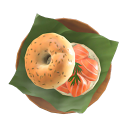 Salmon Bagel Sandwich DIY