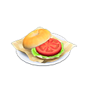 Tomato Bagel Sandwich