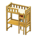 Loft Bed With Desk Animal Crossing New Horizons | ACNH Critter - ACNHMALL