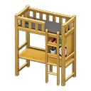 Loft Bed With Desk Animal Crossing New Horizons | ACNH Critter - ACNHMALL