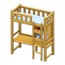 Loft Bed With Desk Animal Crossing New Horizons | ACNH Critter - ACNHMALL