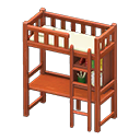 Loft Bed With Desk Animal Crossing New Horizons | ACNH Critter - ACNHMALL