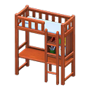 Loft Bed With Desk Animal Crossing New Horizons | ACNH Critter - ACNHMALL