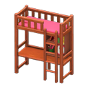 Loft Bed With Desk Animal Crossing New Horizons | ACNH Critter - ACNHMALL