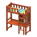 Loft Bed With Desk Animal Crossing New Horizons | ACNH Critter - ACNHMALL