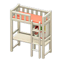 Loft Bed With Desk Animal Crossing New Horizons | ACNH Critter - ACNHMALL