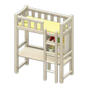 Loft Bed With Desk Animal Crossing New Horizons | ACNH Critter - ACNHMALL
