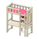 Loft Bed With Desk Animal Crossing New Horizons | ACNH Critter - ACNHMALL