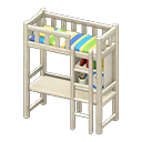 Loft Bed With Desk Animal Crossing New Horizons | ACNH Critter - ACNHMALL