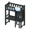 Loft Bed With Desk Animal Crossing New Horizons | ACNH Critter - ACNHMALL