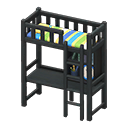 Loft Bed With Desk Animal Crossing New Horizons | ACNH Critter - ACNHMALL