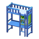 Loft Bed With Desk Animal Crossing New Horizons | ACNH Critter - ACNHMALL