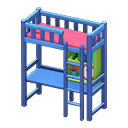 Loft Bed With Desk Animal Crossing New Horizons | ACNH Critter - ACNHMALL