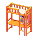 Loft Bed With Desk Animal Crossing New Horizons | ACNH Critter - ACNHMALL