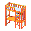 Loft Bed With Desk Animal Crossing New Horizons | ACNH Critter - ACNHMALL
