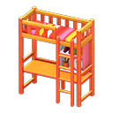 Loft Bed With Desk Animal Crossing New Horizons | ACNH Critter - ACNHMALL