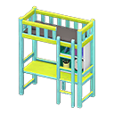 Loft Bed With Desk Animal Crossing New Horizons | ACNH Critter - ACNHMALL