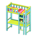 Loft Bed With Desk Animal Crossing New Horizons | ACNH Critter - ACNHMALL