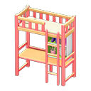 Loft Bed With Desk Animal Crossing New Horizons | ACNH Critter - ACNHMALL