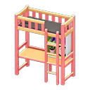 Loft Bed With Desk Animal Crossing New Horizons | ACNH Critter - ACNHMALL
