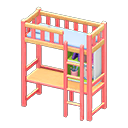 Loft Bed With Desk Animal Crossing New Horizons | ACNH Critter - ACNHMALL