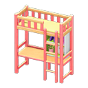 Loft Bed With Desk Animal Crossing New Horizons | ACNH Critter - ACNHMALL