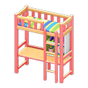 Loft Bed With Desk Animal Crossing New Horizons | ACNH Critter - ACNHMALL