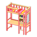 Loft Bed With Desk Animal Crossing New Horizons | ACNH Critter - ACNHMALL