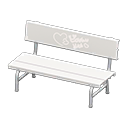 Plastic Bench Animal Crossing New Horizons | ACNH Critter - ACNHMALL