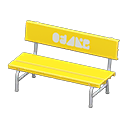 Plastic Bench Animal Crossing New Horizons | ACNH Critter - ACNHMALL