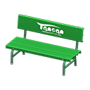 Plastic Bench Animal Crossing New Horizons | ACNH Critter - ACNHMALL