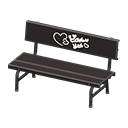 Plastic Bench Animal Crossing New Horizons | ACNH Critter - ACNHMALL