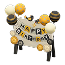 Birthday Sign Animal Crossing New Horizons | ACNH Critter - ACNHMALL