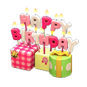 Birthday Candles Animal Crossing New Horizons | ACNH Critter - ACNHMALL