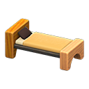 Wooden-Block Bed Animal Crossing New Horizons | ACNH Critter - ACNHMALL