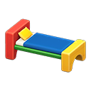 Wooden-Block Bed Animal Crossing New Horizons | ACNH Critter - ACNHMALL