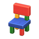 Wooden-Block Chair Animal Crossing New Horizons | ACNH Critter - ACNHMALL
