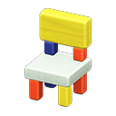 Wooden-Block Chair Animal Crossing New Horizons | ACNH Critter - ACNHMALL