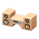 Wooden-Block Stereo