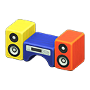 Wooden-Block Stereo Animal Crossing New Horizons | ACNH Critter - ACNHMALL