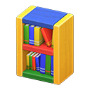 Wooden-Block Bookshelf Animal Crossing New Horizons | ACNH Critter - ACNHMALL