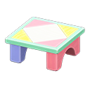 Wooden-Block Table Animal Crossing New Horizons | ACNH Critter - ACNHMALL